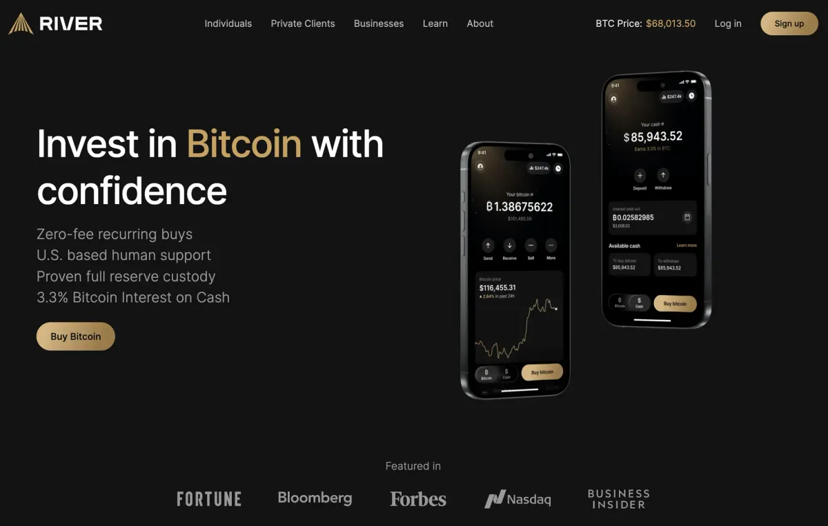 The Smartest and Safest Way To Buy Bitcoin: River.com